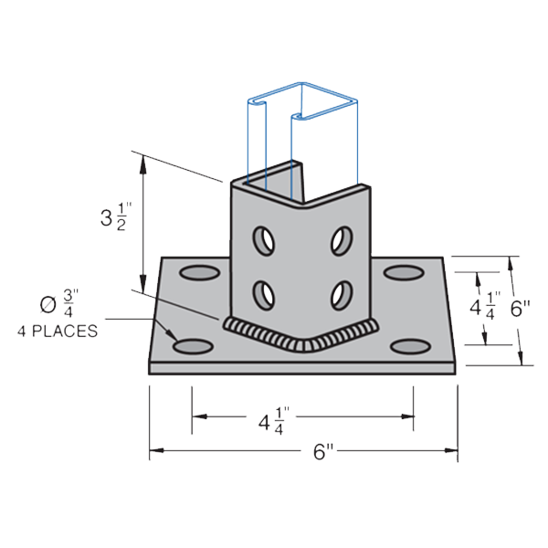 Post Bases CS-620