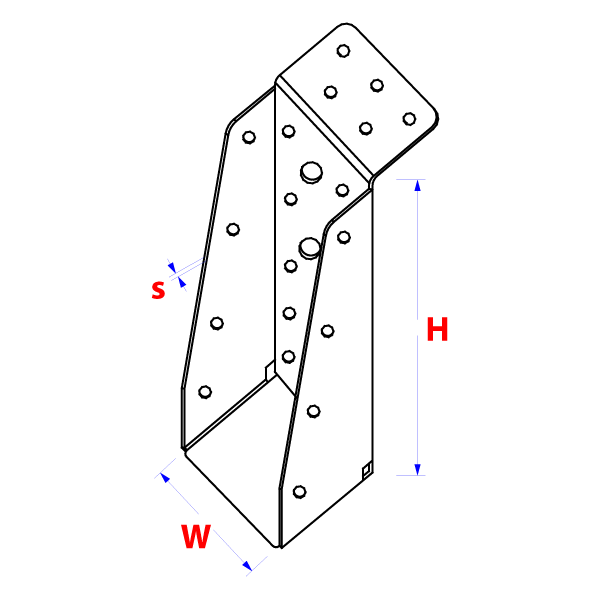 Beamsupport long lip