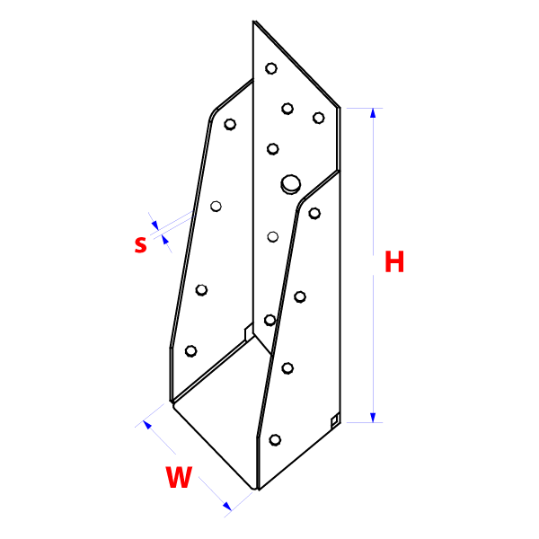 Beamsupport without lip