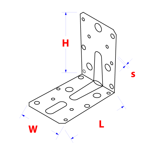 Reinforced heavy square