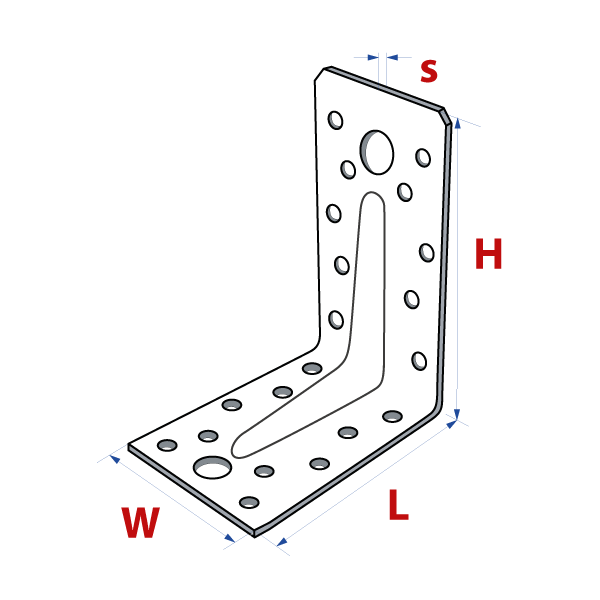 Reinforced heavy square