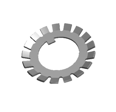Tab washers for nuts DIN5406